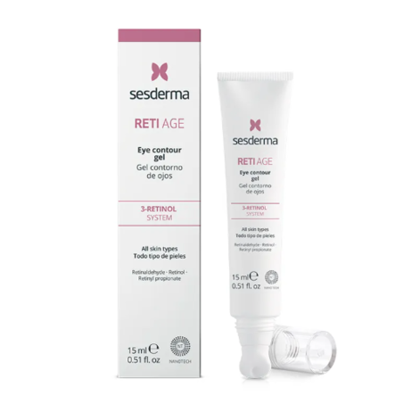 SesDerma Retiage Eye Contour Cream Ceramic, Anti-ageing silmänympärysvoide, ikääntymistä ehkäisevä silmänympärysvoide