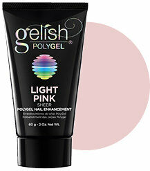 Gelish Polygel Light Pink Küünegeel Läbipaistev Õrnroosa