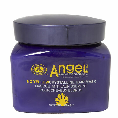 Angel Paris Professional No Yellow Crystalline Hair Mask Juuksemask Soojade Toonide Neutraliseerimiseks