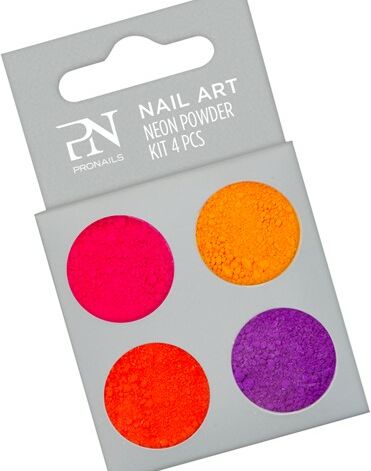 ProNails Neon Powder kit Neoonpulbrid