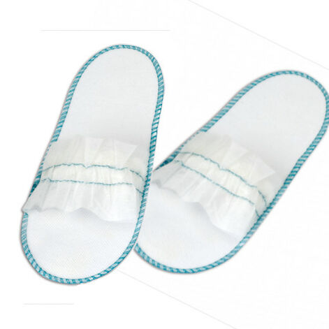 Ro.ial disposable open toe slippers Тканевые  тапочки одноразовые открытые