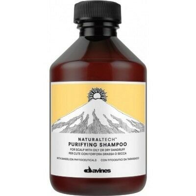 Davines Naturaltech Purifying Shampoo, Sügavpuhastav Kõõmavastane Šampoon