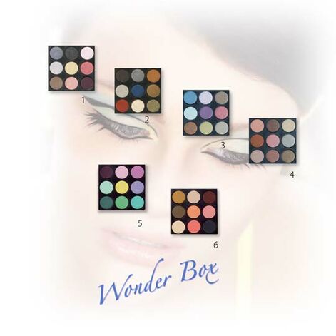 KARAJA WONDER BOX 9 shade box - Spectacular Make up