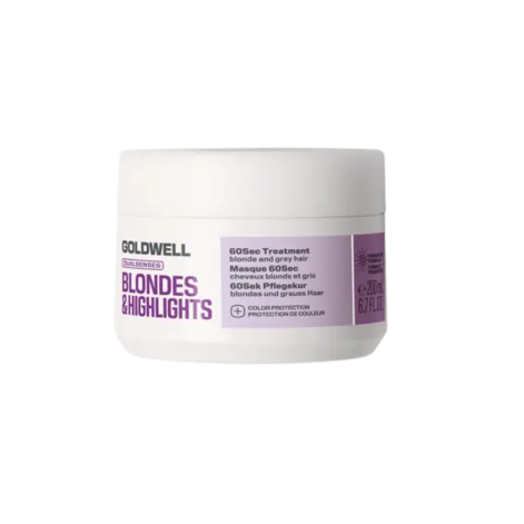 Goldwell DualSenses Blondes & Highlights, Kollasuse Vastane 60 Sekundi Mask
