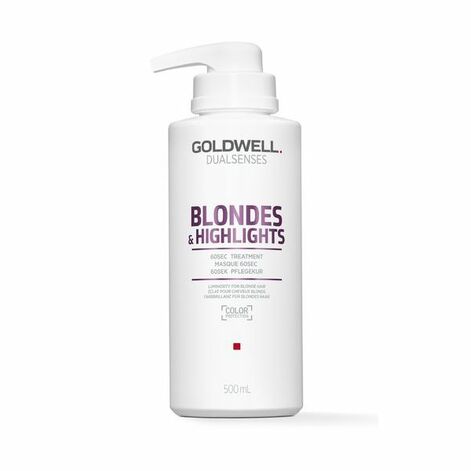 Goldwell DualSenses Blondes & Highlights, Kollasuse Vastane 60 Sekundi Mask