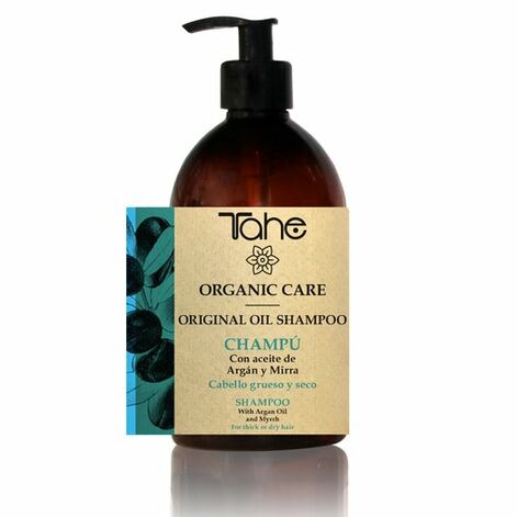 Tahe Organic Care Original Oil Shampoo Šampoon Paksudele Kuivadele Juustele