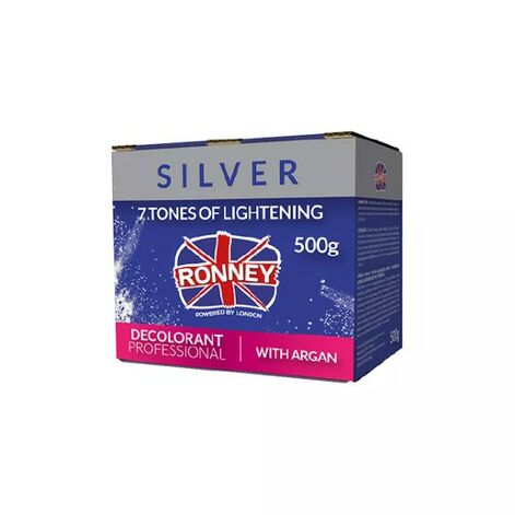 Ronney Professional Dust Free Brightener Powder with Argan, Пудра для осветления волос c аргановым маслом