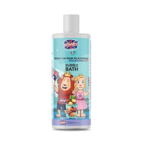 Ronney Kids Macadamia Nuts Bubble Bath, Пена для ванн с ароматом печенья