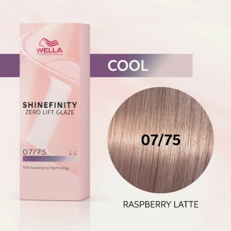 Wella Professionals Shinefinity Zero Lift Glaze, Daļēji pastāvīga matu krāsa