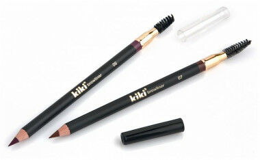 Kiki Eyebrow pencil with brush 01, Kulmupliiats harjakesega