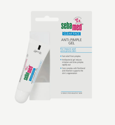 Sebamed Clear Face Facial Anti-Pimple Gel, Pretpūtīšu želeja sejai