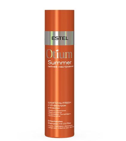 Estel Otium Summer Shampoo, Värskendav Juuksešampoon UV-Filtrig