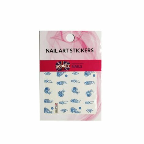Ronney Professional Nail Art Stickers,  Vattenklistermärken för naglar