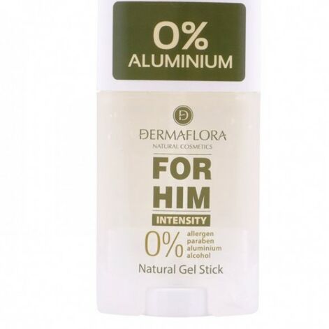 Dermaflora Natural For Him Intensity Gel Stick, Gēla Dezodorants Vīriešiem