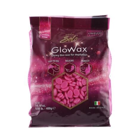 Italwax Glo Wax Cherry Pink, Vax för ansikte och armhålor