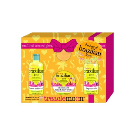 Treaclemoon The Best Of Brazilian Love Gift Box, Duši- Ja Vannigeeli Kinkekomplekt