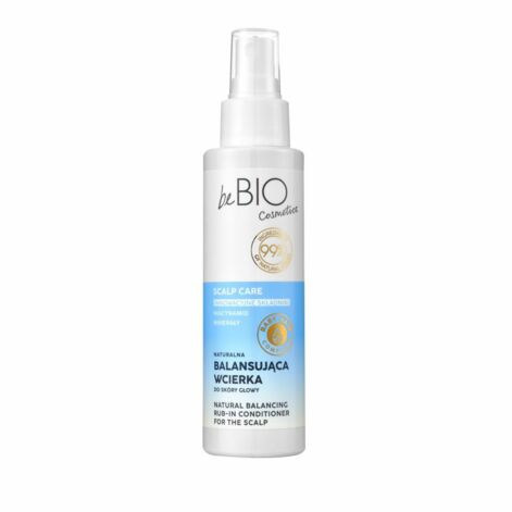 beBIO Baby Hair Complex Natural Balancing Rub-In Conditioner för hårbotten, naturligt balanserande hårbottenbalsam med niacinamid och mineraler