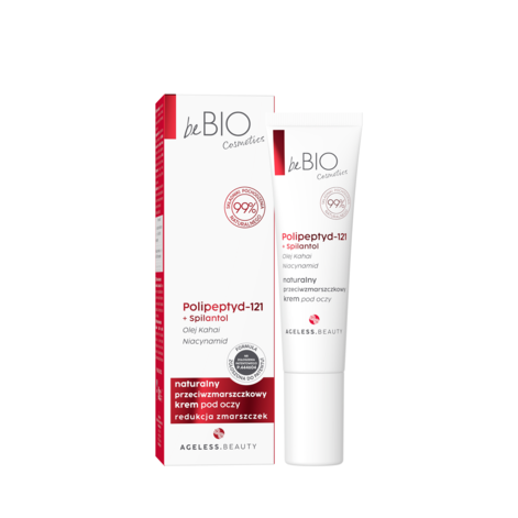 beBIO Ageless Beauty Natural Anti-Wrinkle Eye Cream, Kortsudevastane Silmaümbruskreem