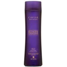 Blondidele juustele sulfaadivaba läiget andev palsam, ALTERNA Caviar Seasilk Blonde Conditioner