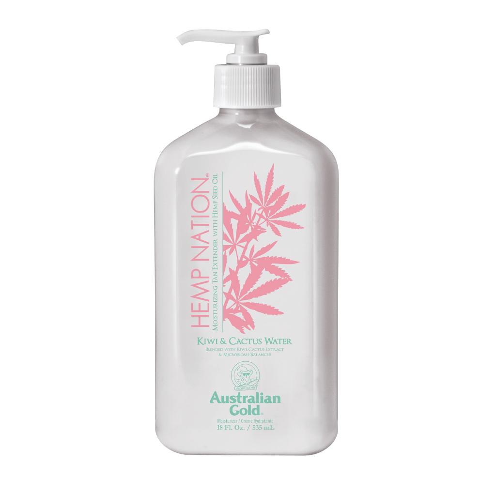 Australian Gold Hemp Nation Kiwi & Cactus Water Tan Extender Body Lotion, Päevitusjärgne kehakreem