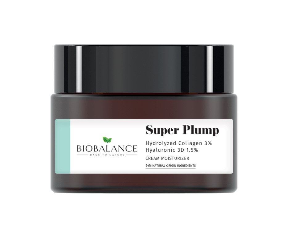 Bio Balance Super Plump Cream, Silottava Kasvovoide Kollageenilla Ja Hyaluronihapolla