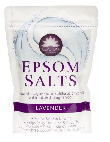 Elysium Spa Lavender Epsom Salts, Kylpysuola