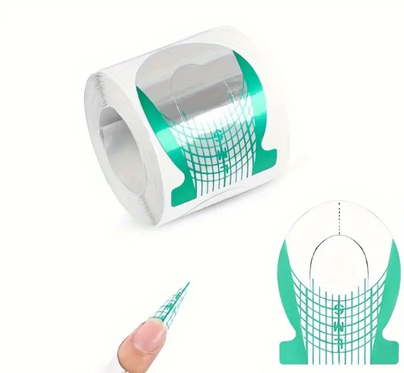 Nail Forms With Strong Adhesive 10 psc