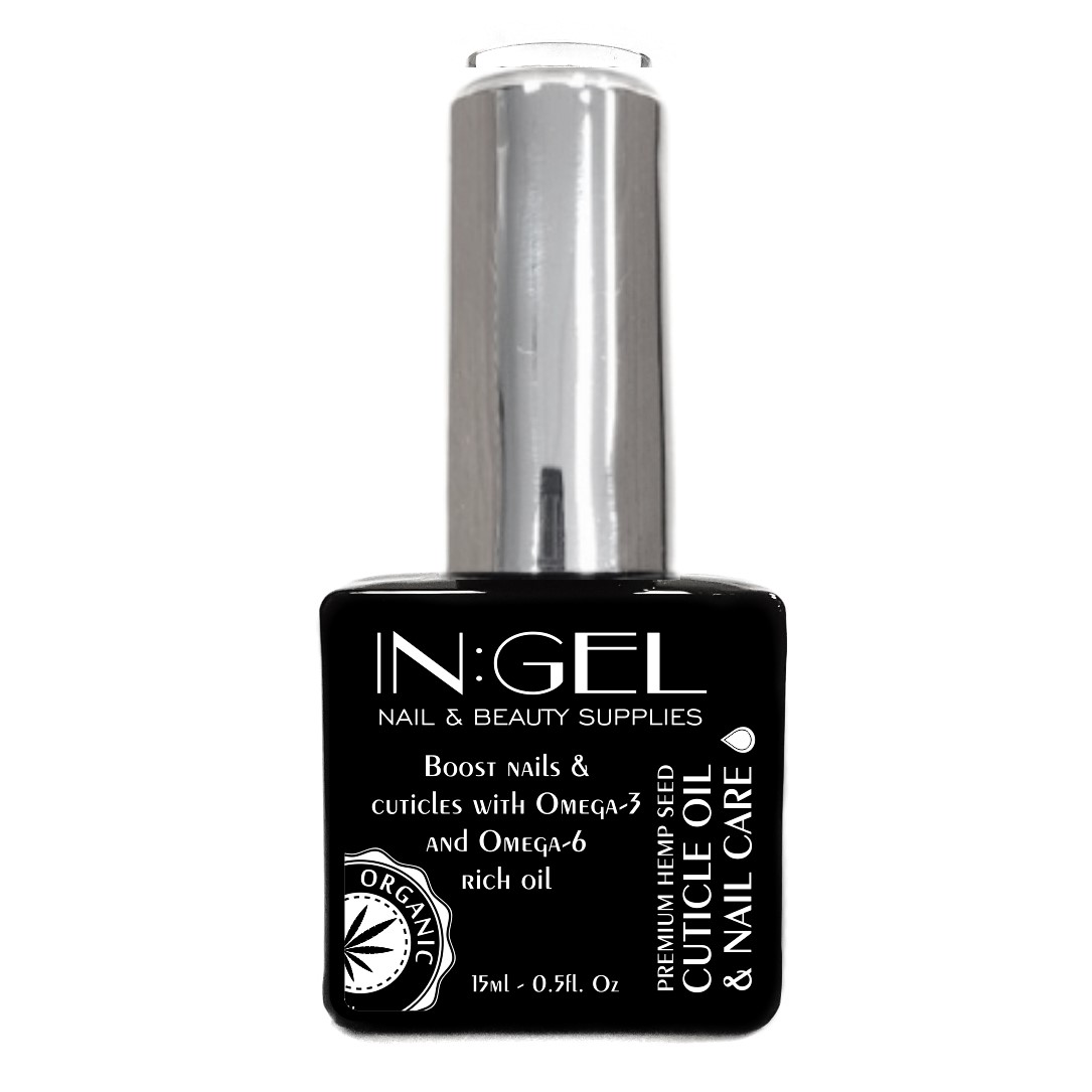 IN:GEL Hemp Seed Oil For Nails And Cuticles, Hampfröolja för naglar och nagelband