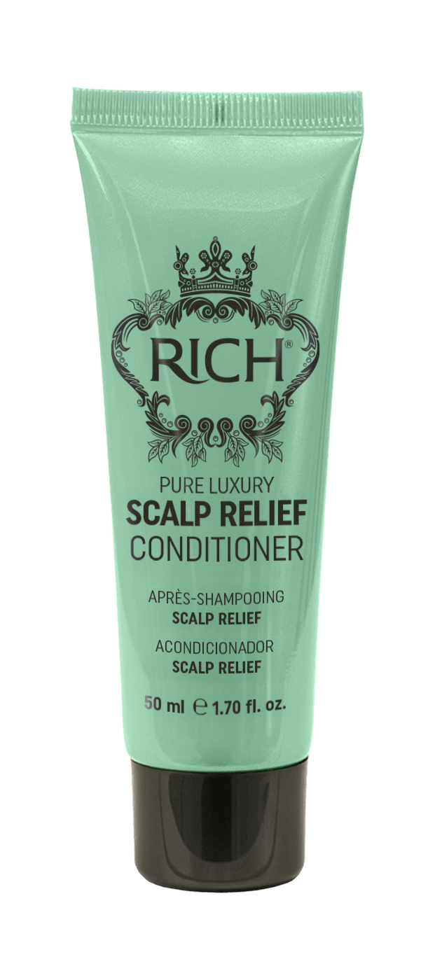 RICH Pure Luxury Scalp Relief Conditioner, Peanahka Hooldav Ja Rahustav Palsam