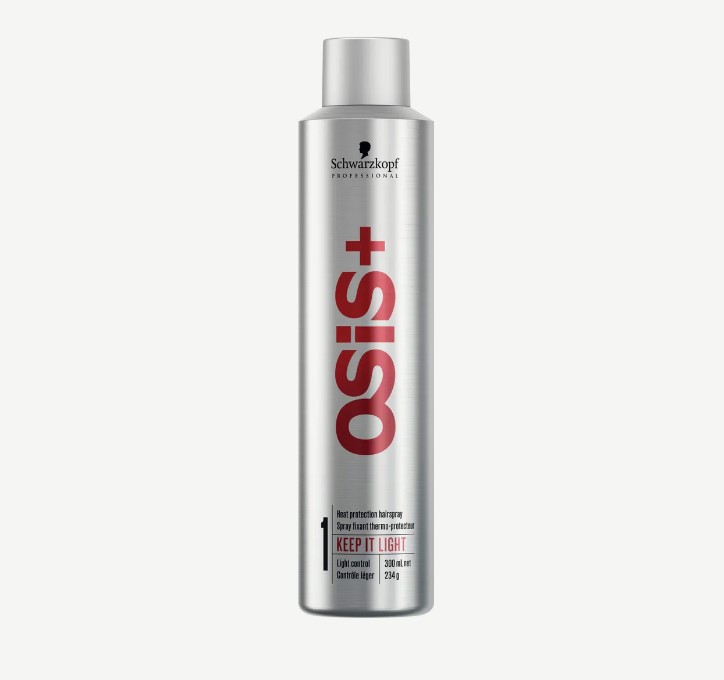 Schwarzkopf Osis+ Keep It Light Heat Protection Hairspray, Kuumusekaitsega Aerosoollakk