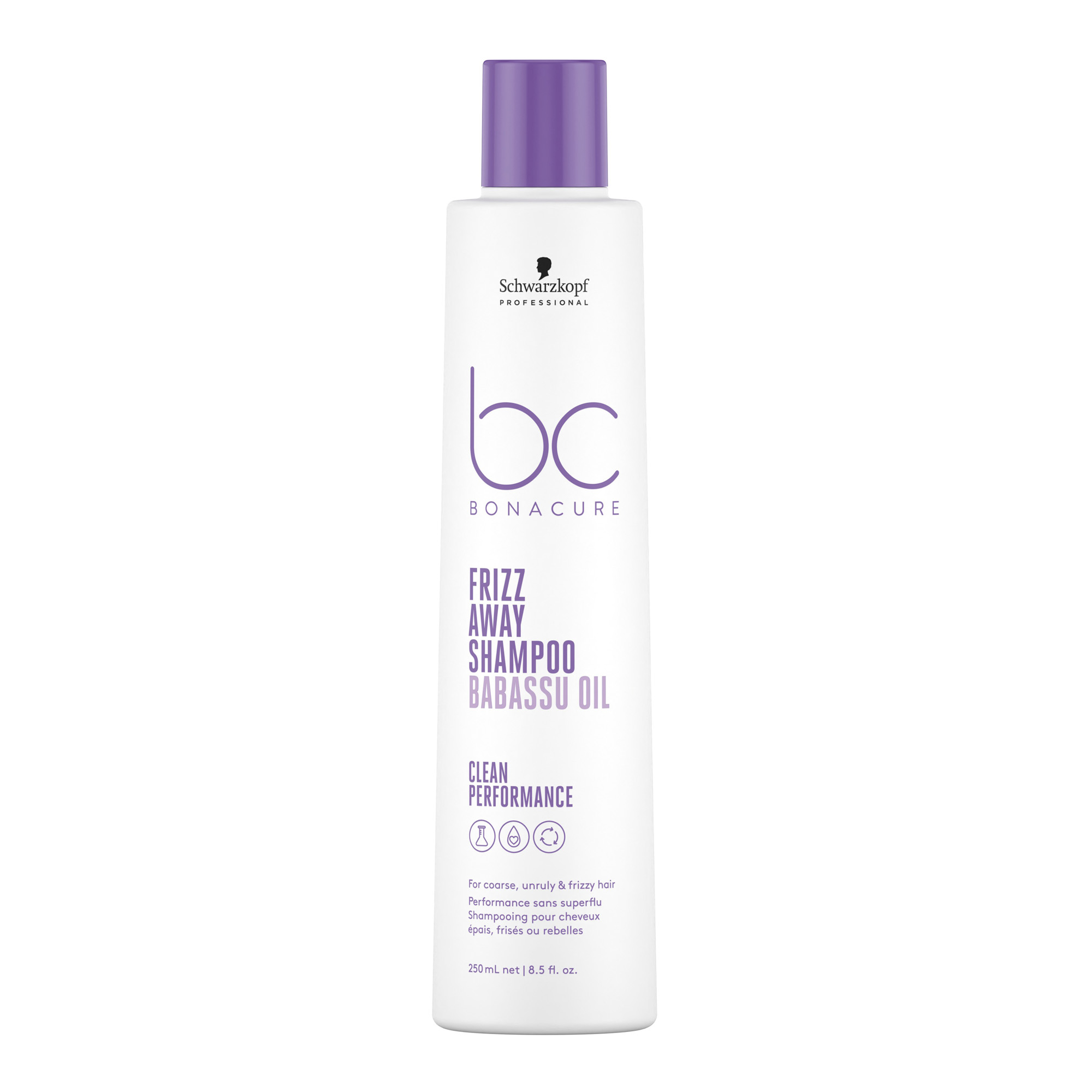 Schwarzkopf BC Bonacure Frizz Away Shampoo, Izlīdzinošs šampūns