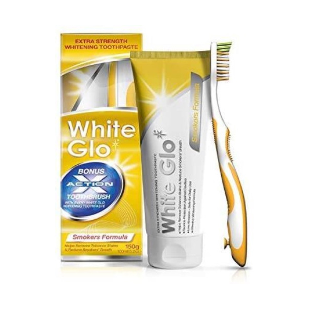 White Glo Smokers Formula Extra Strenght Whitening Toothpaste, Whitening Tandkräm